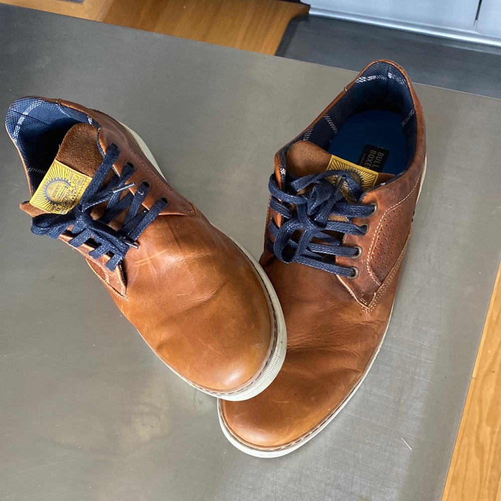 Mens Brown “BullBoxer” casual shoes